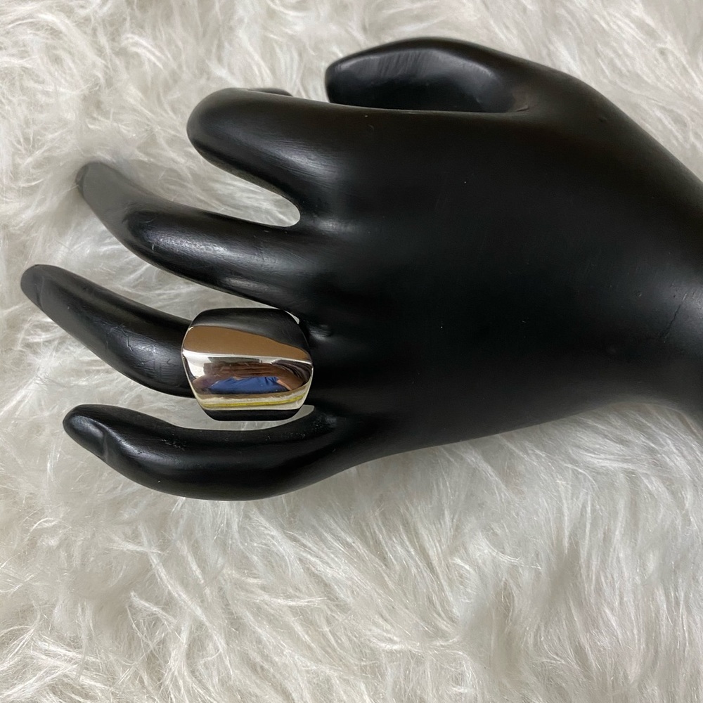 Sterling Silver 925 Knife Edge Ring